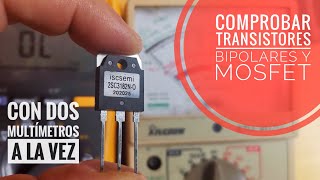 Como comprobar el estado de un transistor.