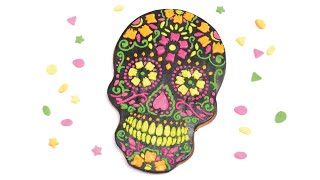 Comment Faire Une Calavera Cake Pour Halloween Scrapcooking Youtube