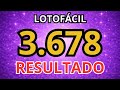 LOTOFÁCIL 3.678 (06/05/2026) - Resultado de Hoje 🟣