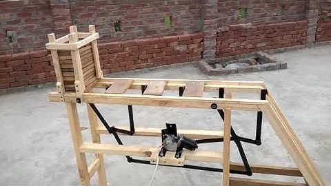 Box transport mechanism project for diplma