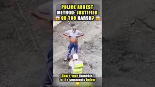 Is This Police Arrest Method Too Harsh | PoliceBodycam-Crime #shorts