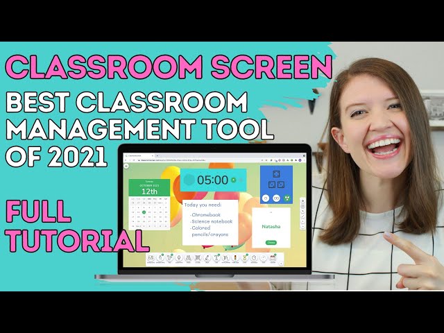 Classroom Screen for Teachers - English Teaching 101