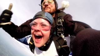 Emma Rickwood skydive May 2015