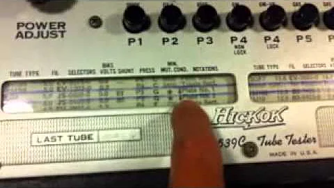 testng 5R4 tube with Hickok 539c 539 c