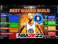 NEW REBIRTH 2-WAY PLAYMAKER BUILD IS THE BEST BUILD IN NBA 2K22! Best Guard Build on NBA 2K22