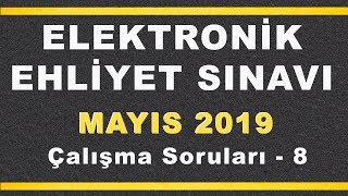 MAYIS 2019 ELEKTRONİK Ehliyet Sınav SORULARI ve CEVAPLARI - 8