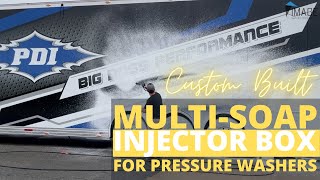 Multi-Chemical Injector Box = A Truck Washing NECESSITY!