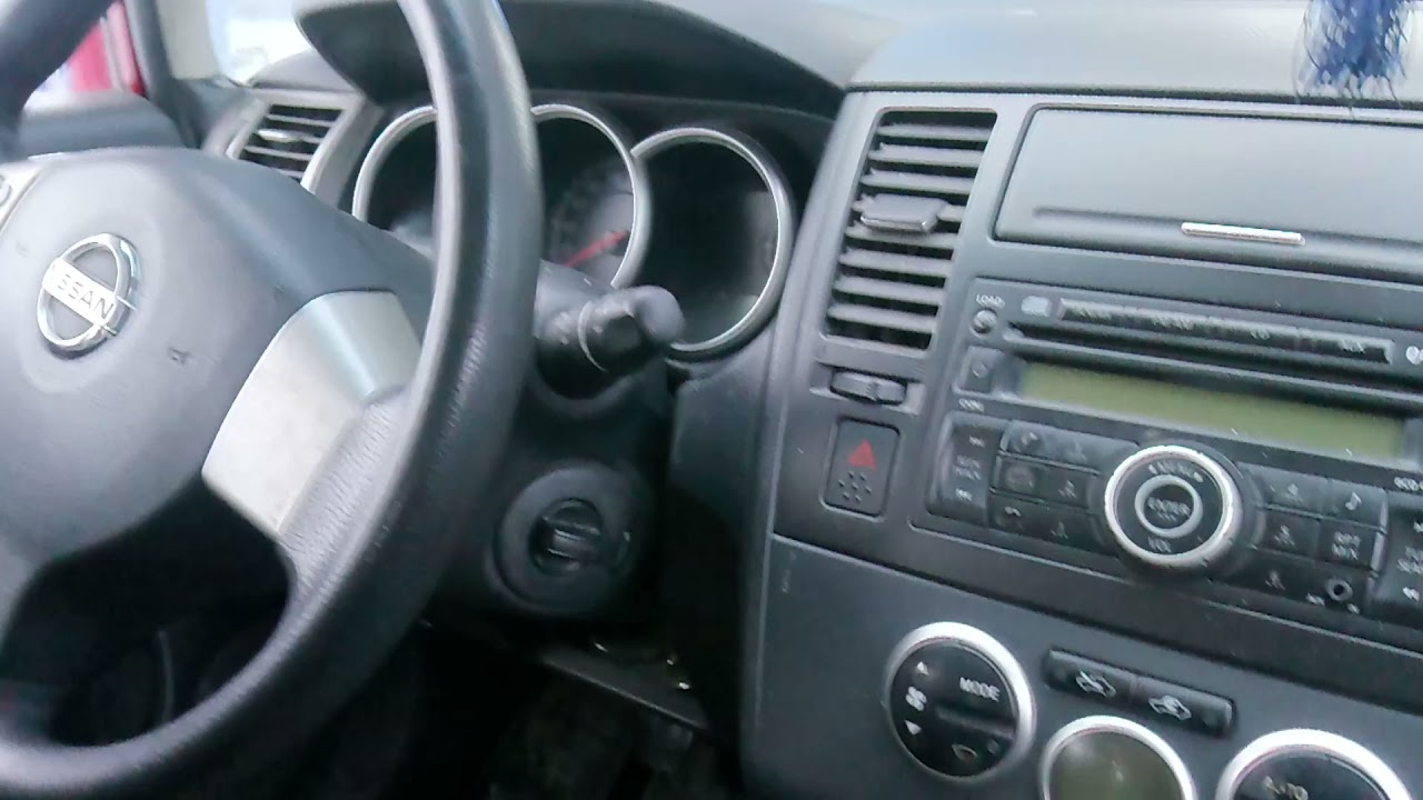 Салон ниссан тида. - YouTube