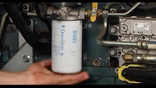 Donaldson Fuel Filter Servicing