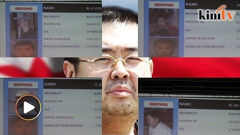 Polis buru 4 suspek kes bunuh Jong-nam
