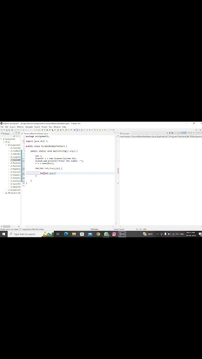 Java Program To Print Number Pyramid Pattern - YouTube
