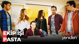 Tayfanın Telaşlı Pasta Yarışması Hazırlığı - Aşk Yeniden