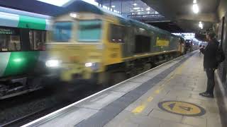 Freight trains at Stafford 14th September 2023