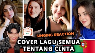 Download Lagu SINGING REACTION‼️PORTUGAL, FRANCE, NETHERLAND, TAIWAN, RUSSIA AND MEXICO #ometvsingingreaction  MP3