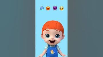 4 Color Emoji Funny Face | Best Challenge #domikids #shorts
