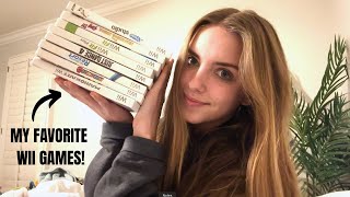 lofi ASMR ranking my FAVORITE WII GAMES!! (some hot takes 😬)
