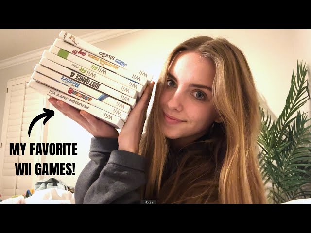 lofi ASMR ranking my FAVORITE WII GAMES!! (some hot takes 😬)