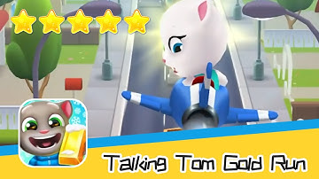 Talking Tom Gold Run DAY #172 Walkthrough The best cat runner game! Recommend index five stars
