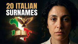 If You Have These 20 Italian Surnames — The Last Letter Tells You Where Your Family Is From