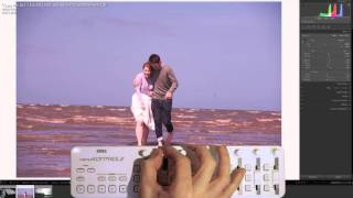 Editing in Adobe Lightroom with the Korg Nano Kontrol and Knobroom midi controller.