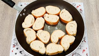 NÃO JOGUE MAIS PÃO VELHO FORA! FAÇA ASSIM! Rabanada salgada