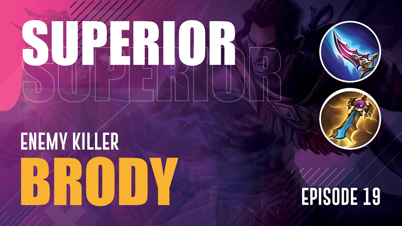 BRODY THE "UNDERRATED MARKSMAN" GOD MODE WITH THIS BUILD & EMBLEM - MLBB