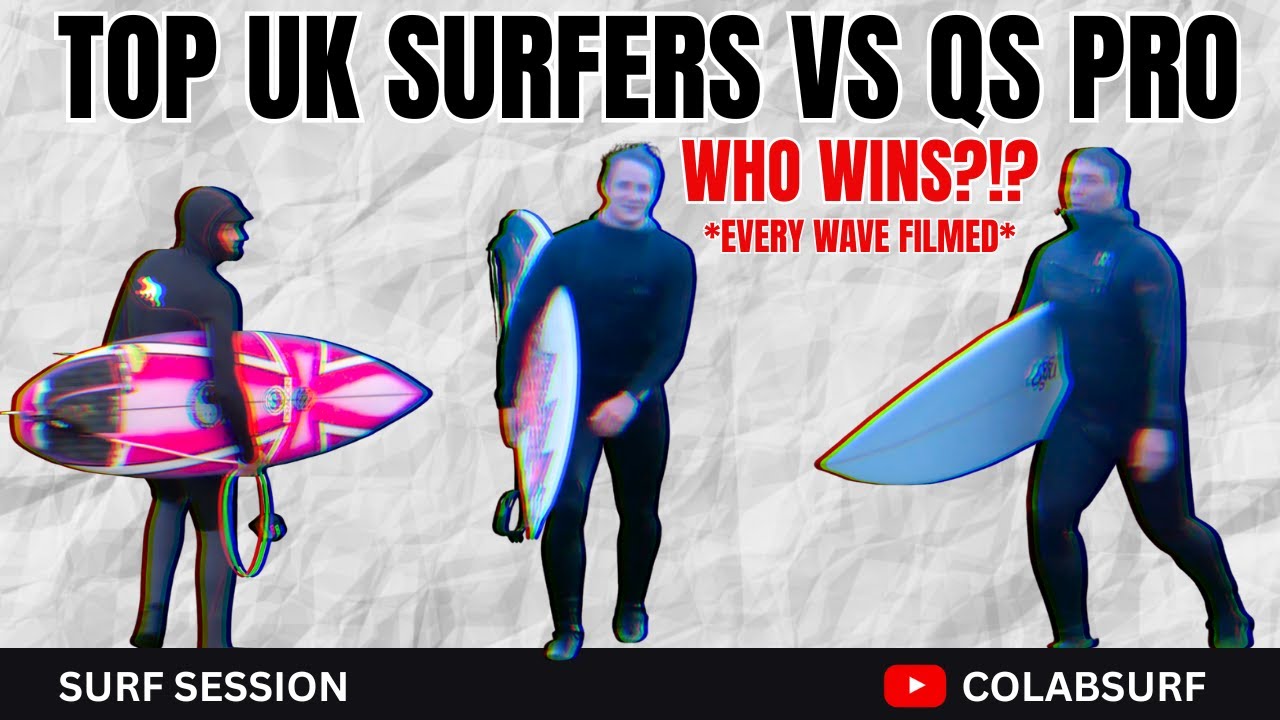 Top UK Surfers vs QS Pro (The Result Might Surprise You! ) | Surfing Newquay, Cornwall.