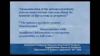 Pyrolysis, Gasification and Plasma Incineration: Part 4