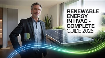 Renewable Energy in HVAC | Complete Guide to Solar, Wind & Geothermal Integration (2025)
