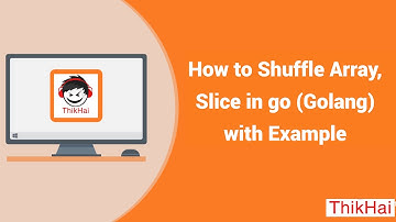 How to Shuffle Array, Slice in go (Golang) with Example