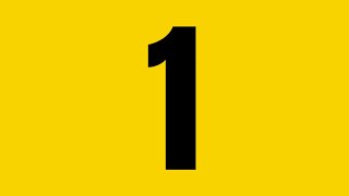 1 Second Countdown Timer With Soundeffect | 1 Second Countdown | 1 Second Timer | Countdown Timer