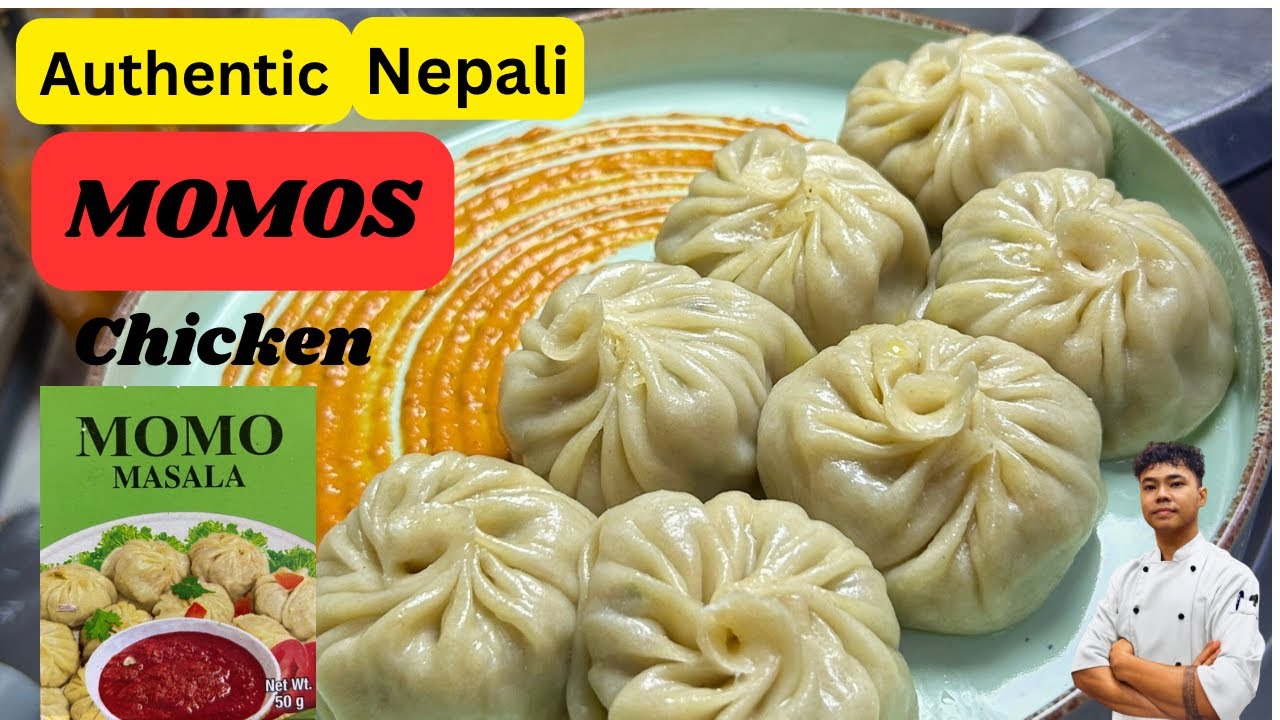 Juicy Nepali Chicken Momos 🥟 | नेपाली चिकन मोमो रेसिपी 🇳🇵