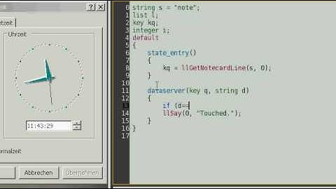 Notecard Reader with LSL