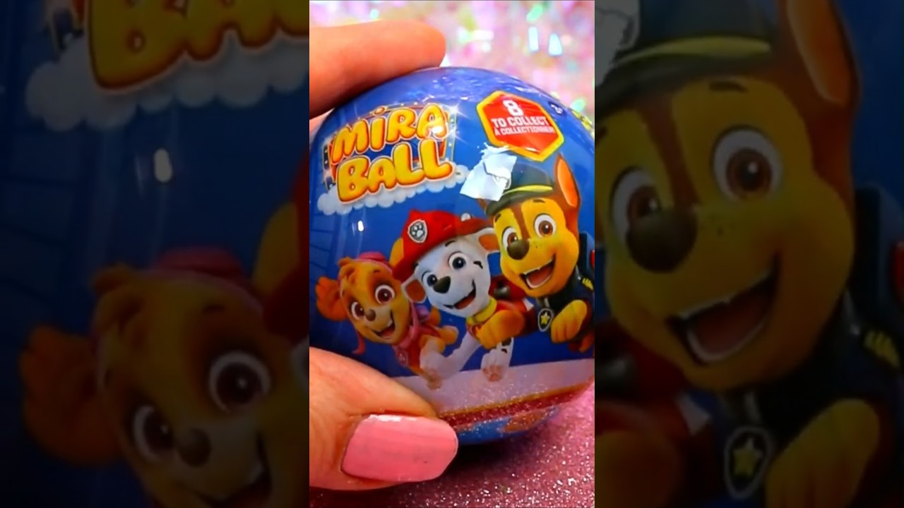 ASMR UNBOXING Paw Patrol Mira Ball Review ❤️