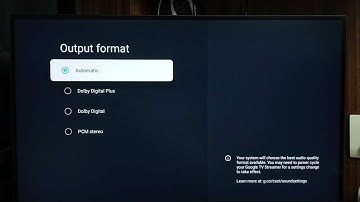 How to Set Audio Output Format to Dolby Digital on Google TV Android TV OS 14