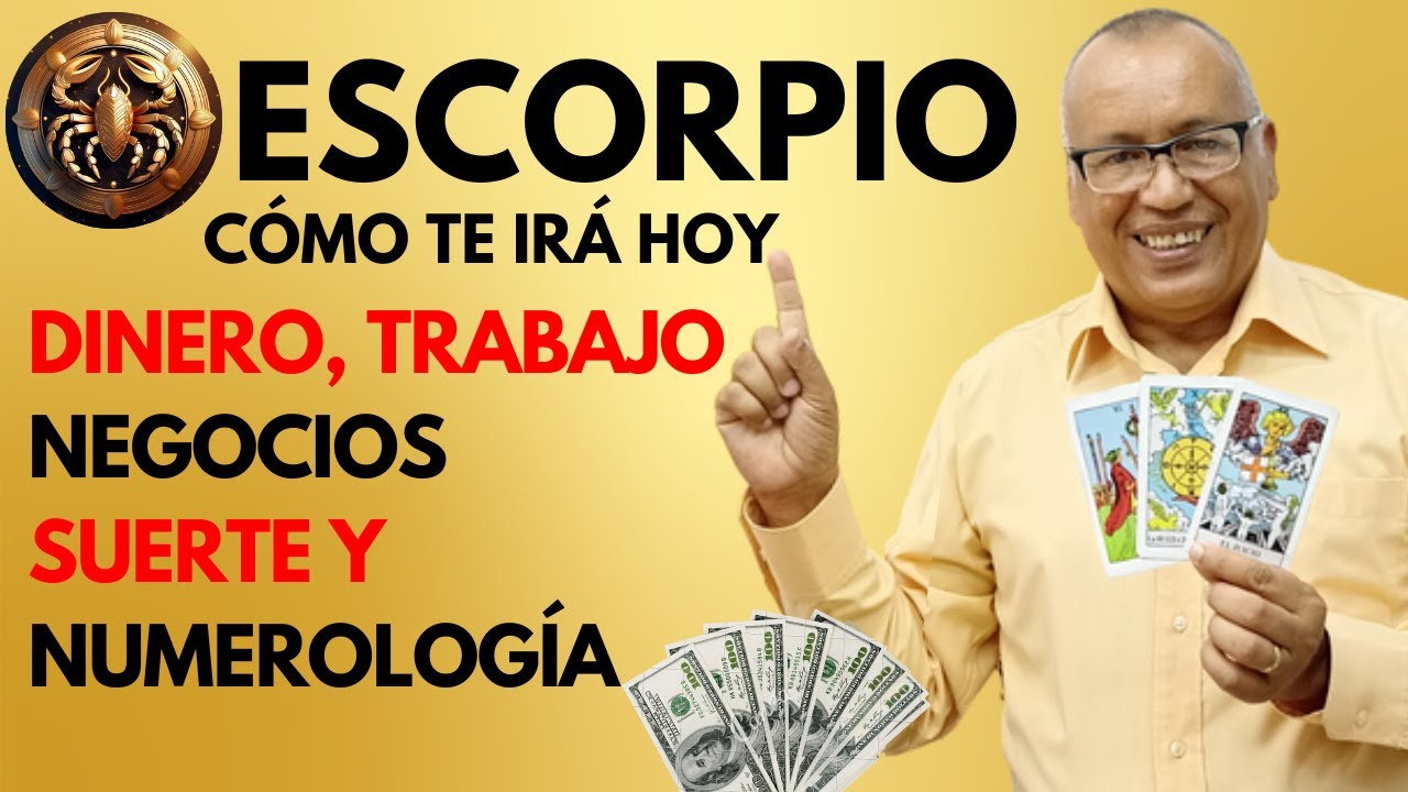 ESCORPIO...ALGO QUE NO TE IMAGINAS PASARÁ...EL KARMA LLEGA A SU FIN ...
