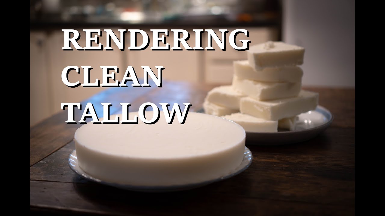 How to Render Tallow into Tallow Candles - Grit