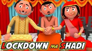 ‎LOCKDOWN ME SHADI | joke of | kanpuriya comedy | make joke | animo fun | new cartoon video