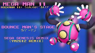 Mega Man 11 - Bounce Man Stage (Genesis Remix)