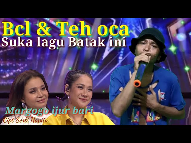 Teh oca dan BCL suka ❤❤ dengan lagu Batak ini Margogo ijur bari cipt serli napitu || Parodi class=