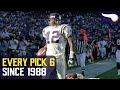 Every Vikings Pick Six Since 1988