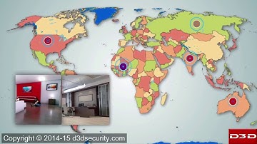 Demo video of monitoring the D3D Security Alarm System- D9 Model