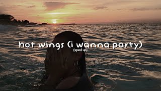 will.i.am ft. jamie foxx - hot wings (i wanna party) (sped up)