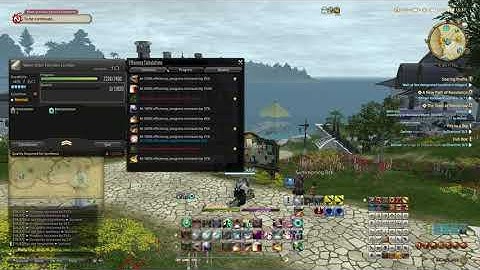 FINAL FANTASY XIV v6.2 - Successful attempt at expert recipe