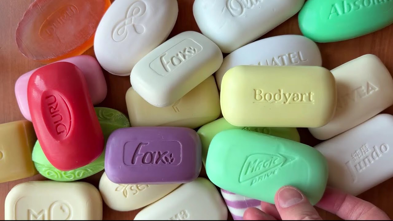ASMR / Soap opening Haul no talking no music | Leisurely unpacking soap