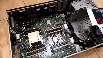 Unboxing lenovo server system x3500 m5 - virtual drive offline #server #ibm #lenovo #x3500
