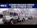 ComEd readies crews as extreme cold raises risk of power outages