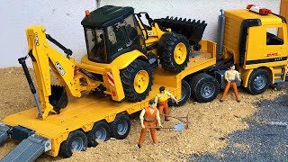 Top Diy Tractor Making  Mini World And Trucks Mud Ride | Bruder Tractor | #Diy