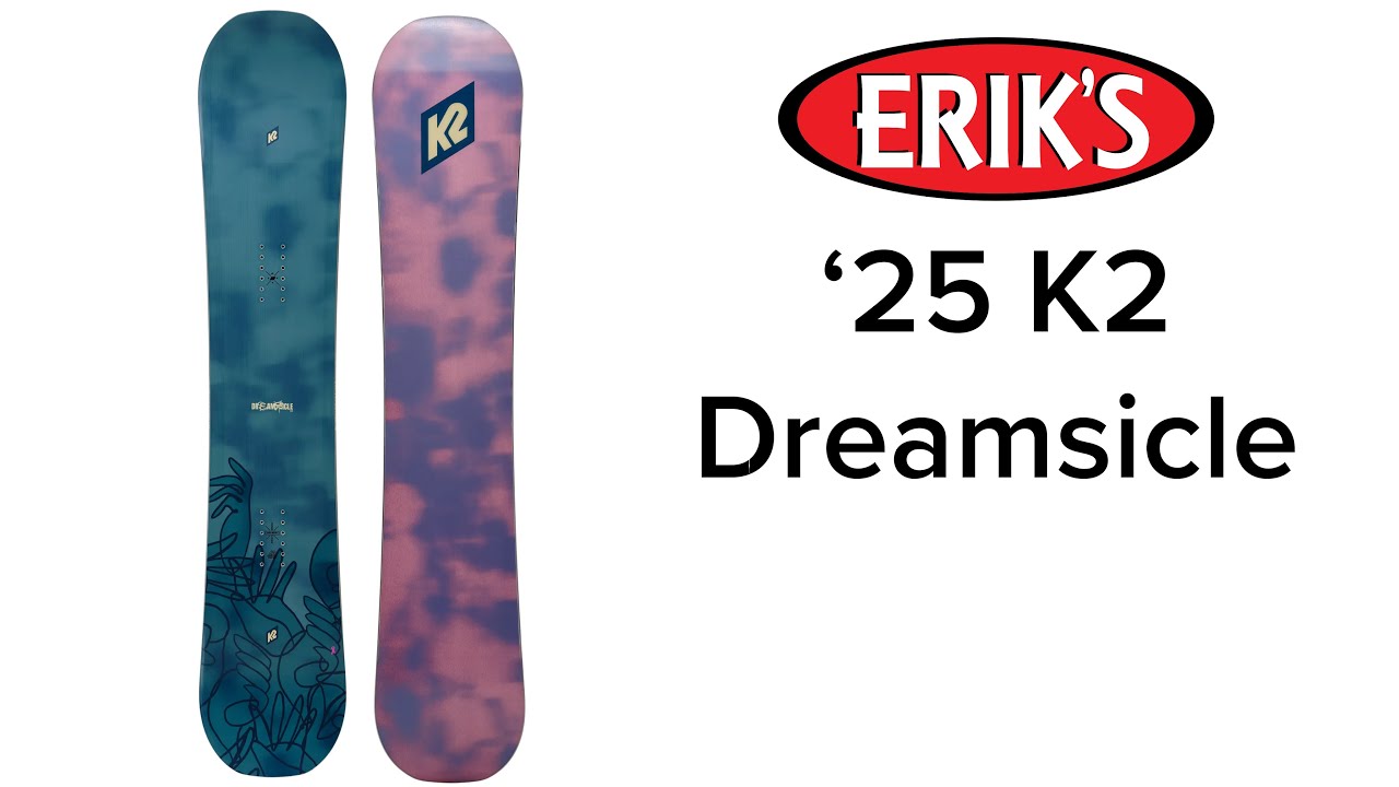 2025 K2 Dreamsicle Snowboard - YouTube