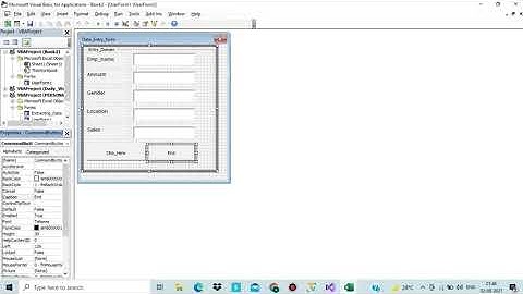 Insert Data Into SQL Server Using Vba Userform